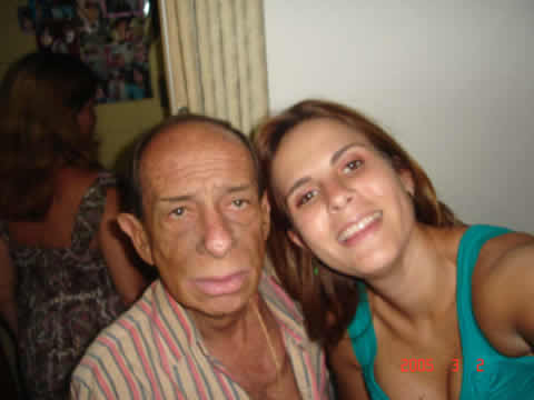 Dema e sua filha Estela